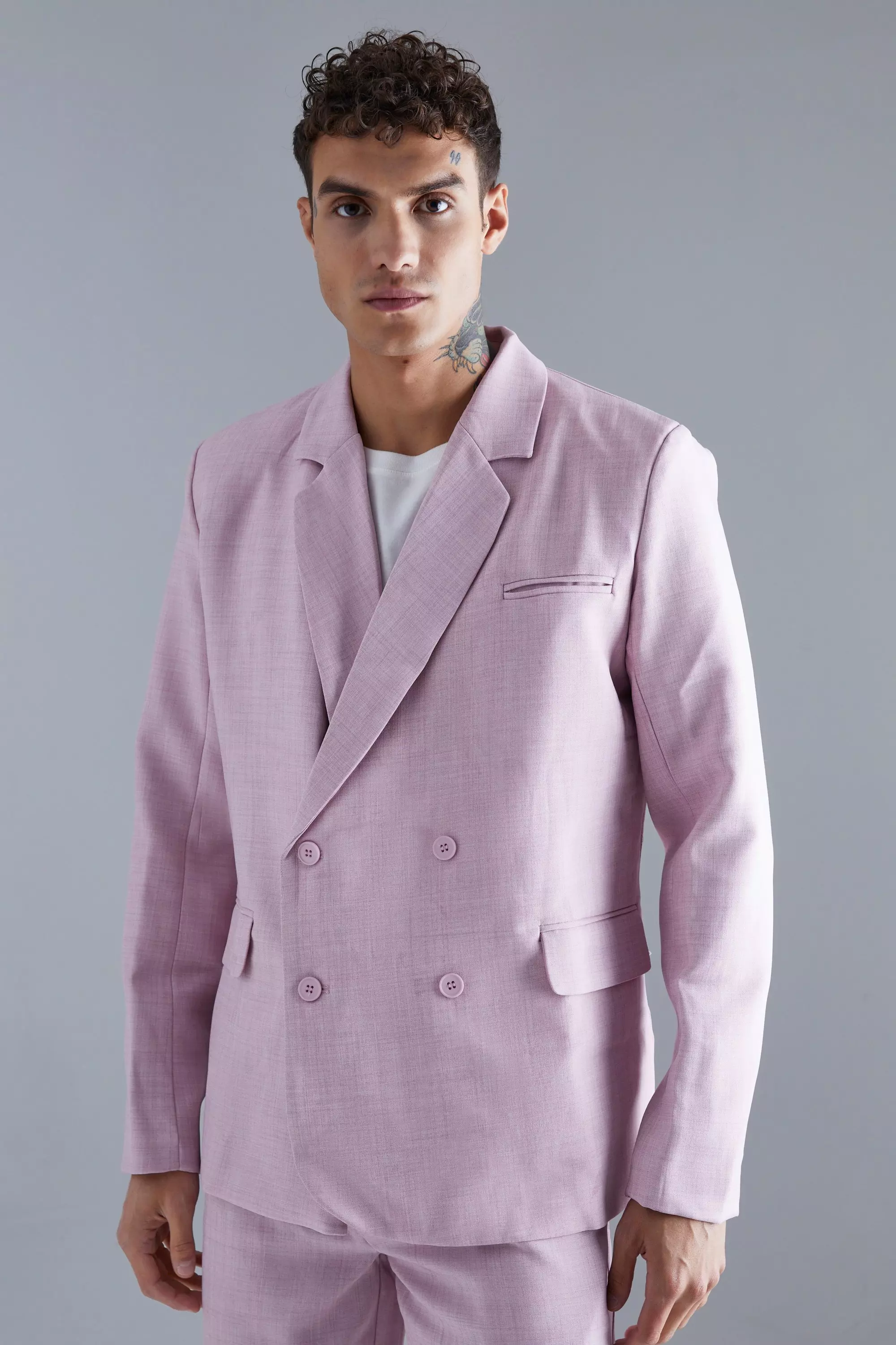 Light purple clearance suit jacket